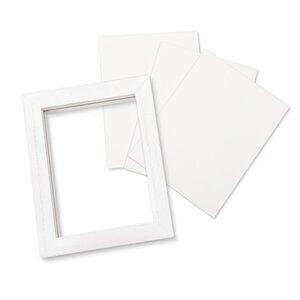 Drop-In Box Frame (White, 5½" x 7½")